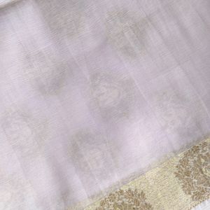 Amazing Light Purple Colour Saree