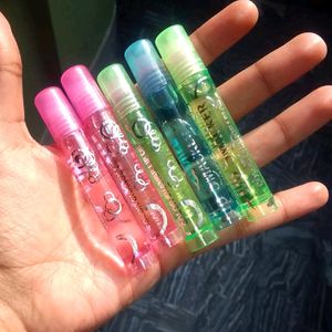 Colour changing lip oil 5pcs