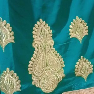 Green Colour Saree