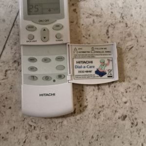 HITACHI ORIGINAL AND NEW AC REMOTE