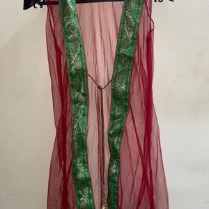 Anarkali Dress With Jacket