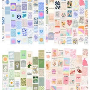 200Self Sticking Aesthetic Posters