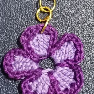 Light And Dark Purple Earrings