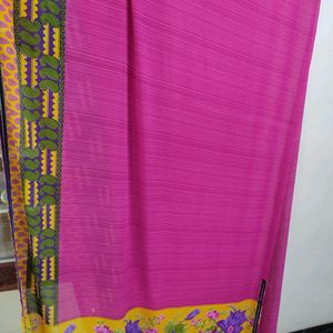 Chiffon Lace Saree