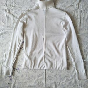 H&M White Turtleneck