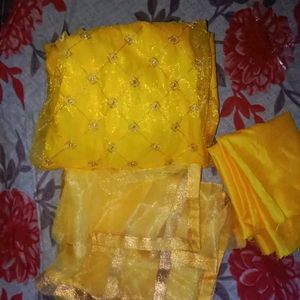 Yellow Lenhga Choli