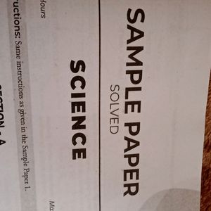 Sale🔥CBSE Class 10 Science Sample Papers And Self