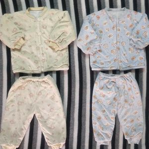 2 Sets Of Very Warm Night Wear 1-2 Years Old