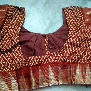 Brown Saree