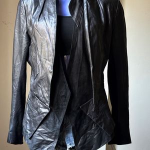 Sheepskin Leather Blazer