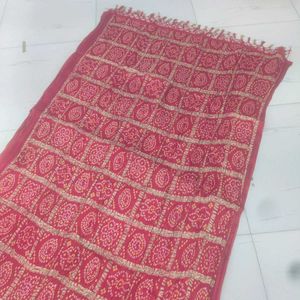 Premium Bandhani Disigh Chanderi Dupatta