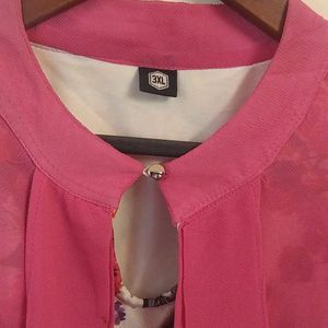 Designer Pink Fancy Tunic