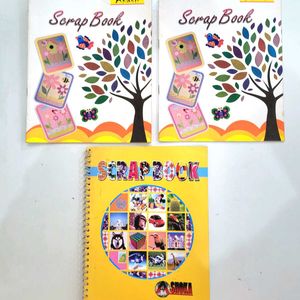 Children Scrap Book Set Of 3