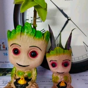 Groot Family Pack Of 2 For Home Decore