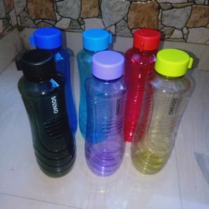 NEW BRANDED PACK OF 6 WATER BOTTLES