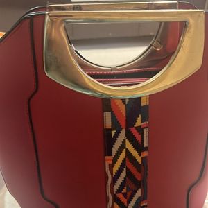 Red Color Sling Bag