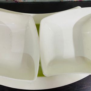 Cello Bowl And Tray Set