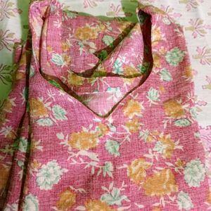 Faded Style Pink Kurti ₹100