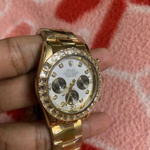 Rolex Daytona White Diamond Watch