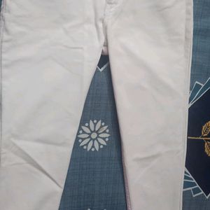 HIGH STAR WHITE FIT JEAN