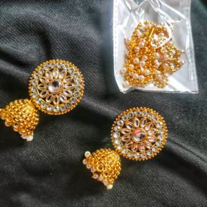 Earrings With Kaan chain