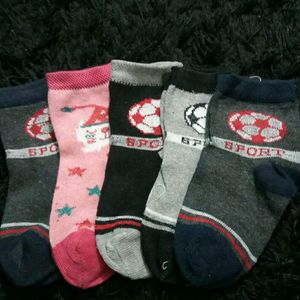 Kid's socks 5 pair's