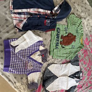 4 To 5 Year Boys Fancy Jacket Style Clothing