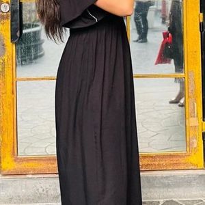 Black Long One Piece Dress