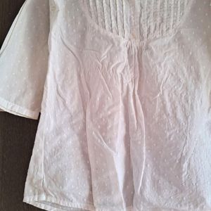 White Tunic Top