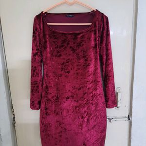 Women Velvet Dress