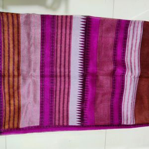 Pink Lightweight Saree