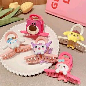 Set Of 6 Sanrio Hair Claws