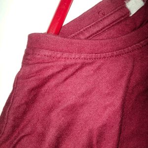 Maroon Colour T-shirt