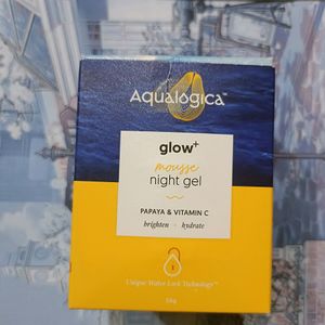 𐙚 Aqualogica Glow+ Mousse Night Gel 𐙚