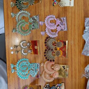 Earrings 10pcs Combo Sale