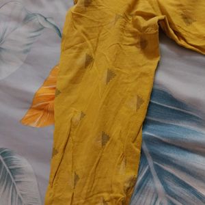 Beautiful Yellow Kurta