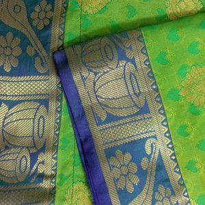 Banarasi Silk Saree With Blouse