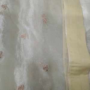 Cream Dupatta