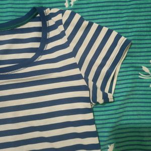 Blue Stripes T Shirt