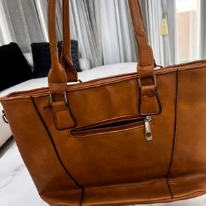 Brown Tote Bag