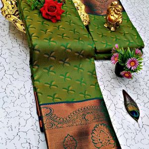 Combo Banarasi Silk Sarees.