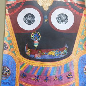 Shree Jagannath Painting With Frame