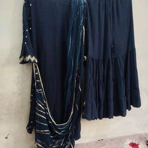 Garara Kurta Dupatta Set For Girls And Women