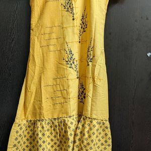 Pretty Yellow Kurti