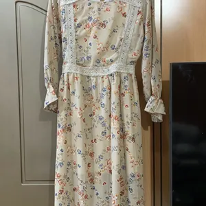 Korean Floral Dress