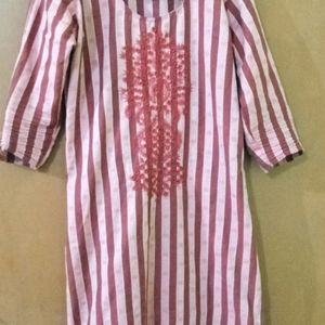 A- Line Kurta For Girls