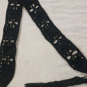 Crochet Tie Up Belt