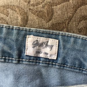 Denim Shorts 15-16 Years Fits XS