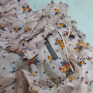 Zara Basic Floral Shirt