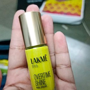 Lakme 9to5 Overtime Shine Nail Colour